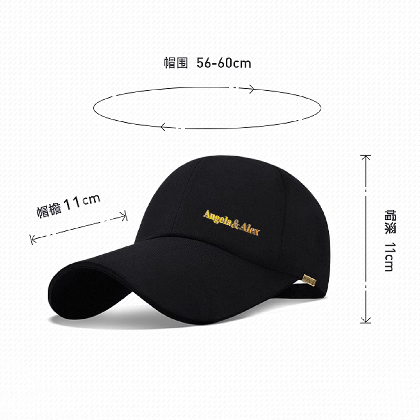 Angela&Alex Baseball Cap for Women Men Adjustable Low Profile Unstructured Cotton Dad Hat